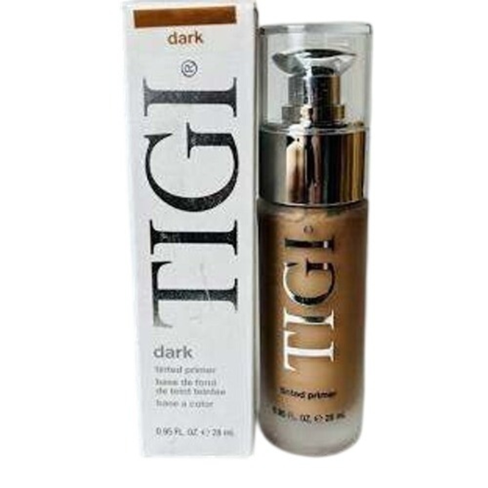 TIGI Cosmetics Dark Tinted Primer Deeper Skin Tones Oil-Free NIB 0.95oz